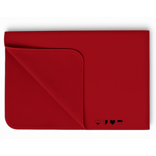 Hearts Throw Blanket