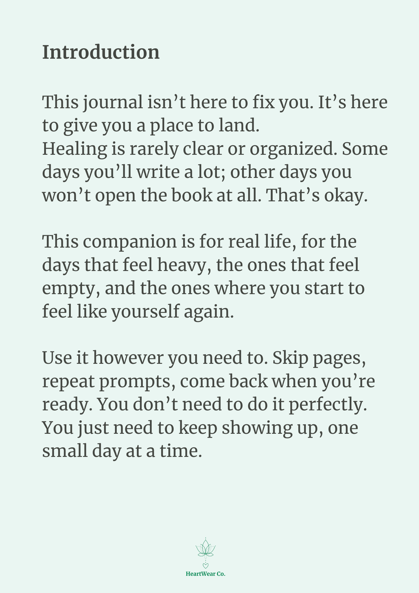 Your Healing Journey