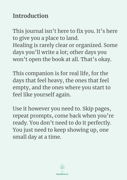 Your Healing Journey