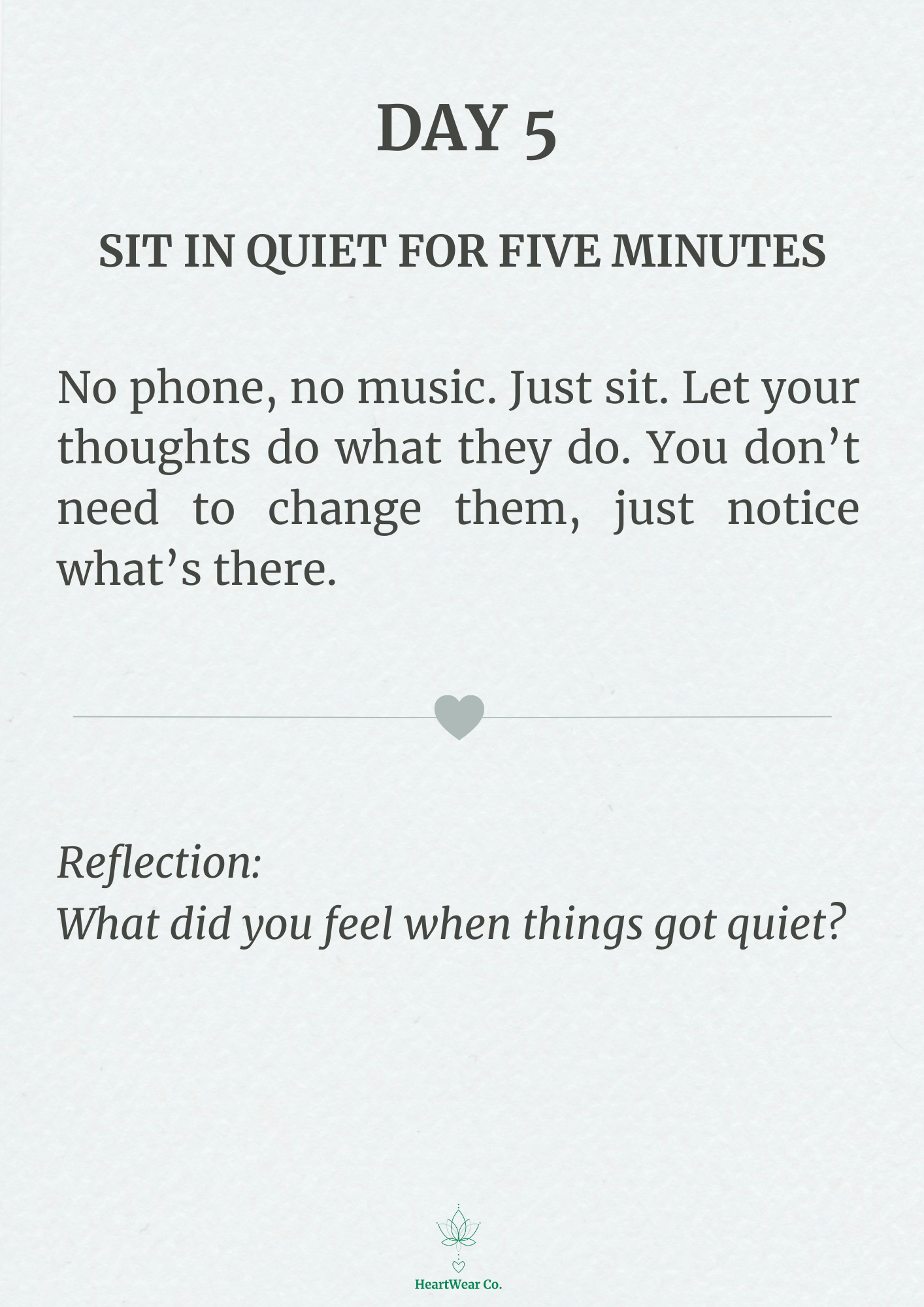 Little Acts of Healing