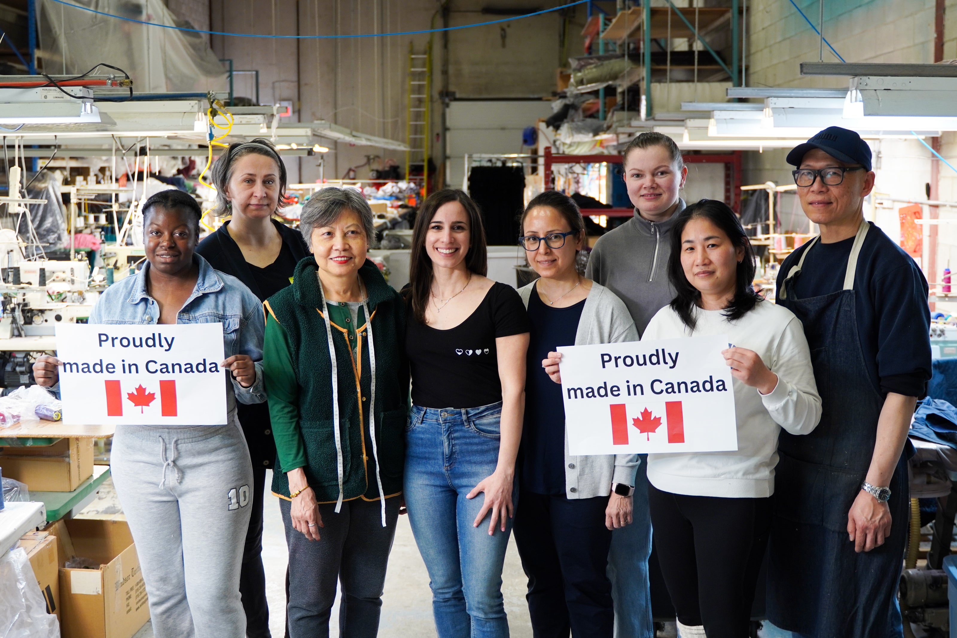 Healing clothing proudly made in Canada 